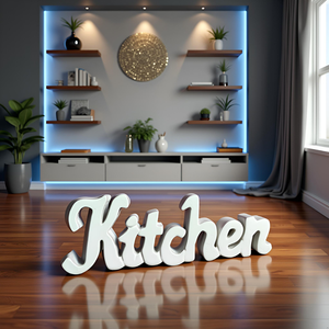 ของตกแต่งครัวสไตล์โมเดิร์น ของขวัญสำหรับผู้หญิง ของตกแต่งบ้าน ของขวัญสำหรับเธอ สีขาว - Product Image 1