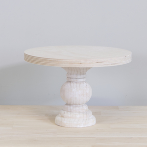 Wholesale Rustic Wooden <b>Cake</b> <b>Stand</b> Pedestal Round Wood Dessert Display Tray Eco Friendly Tableware Serveware for Wedding Party - Product Image 6