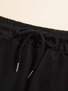 Mens <b>Pull</b> On Fleece Shorts Relaxed Everyday Comfort Elastic Waist Adjustable Drawstring Casual Athletic Fitness Lounge Pocket - Product Image 5
