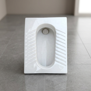 Vistaar WC Cuvette à la Turque Ergonomique en Céramique Style Indien Orissa avec Système de Chasse d'Eau Efficace, Sanitaire - Product Image 5