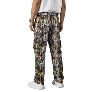 Pantalones Cargo Ligeros para Hombre al por Mayor, Pantalones Jogger con Múltiples Bolsillos, Cintura Elástica Casual, Pantalones para Actividades al Aire Libre - Product Image 3