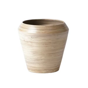 Pot de fleurs en bambou tressé écologique, pot de fleurs design, pot de fleurs d'intérieur pour décoration de maison de style scandinave en provenance du Vietnam - Product Image 2