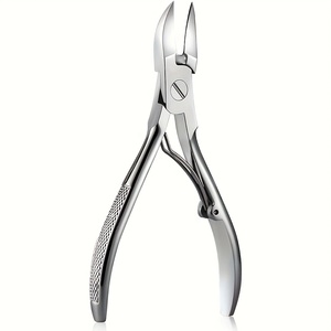 Coupe-ongles professionnel en acier inoxydable, coupe-ongles incurvé pour doigts et orteils, coupe-ongles incurvé tranchant - Product Image 1
