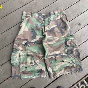 Custom Summer Baggy All Over Real Tree Digital Print Hunting Camouflage <b>Work</b> Pants Cavas Twill Camo <b>Cargo</b> Shorts for Men - Product Image 1