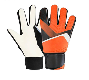 High Quality AAFZA SOCCER Unisex Non-Slip Pull Goalkeeper Gloves Comfortable Leather for Outdoor Use Customized Wholesale Rate - Product Image 1