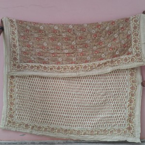 Vintage Handmade Luxury Reversible Breathable Cotton Quilt Hand Block Printed Floral Design Eco-Friendly Bohemian Winter Quilt - Product Image 1