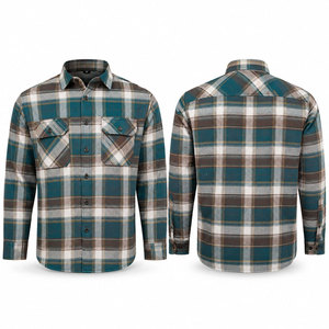 เสื้อเชิ้ตผ้าแฟลนเนลสำหรับขี่มอเตอร์ไซค์ผู้ชาย แห้งเร็ว กันลม OEM เสื้อมอเตอร์ไซค์ อุปกรณ์สำหรับนักขี่มอเตอร์ไซค์ ขนาดสั่งทำ เสื้อเคฟลาร์ - Product Image 1