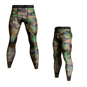 Leggings de compression performants pour hommes, leggings de compression athlétiques pour hommes, leggings de compression flexibles pour hommes - Product Image 1