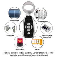 Duplicateur de télécommande sans fil automatique 20 canaux, code d'apprentissage, 6 boutons, portée 50m, rechargeable, pour porte de garage et maison
