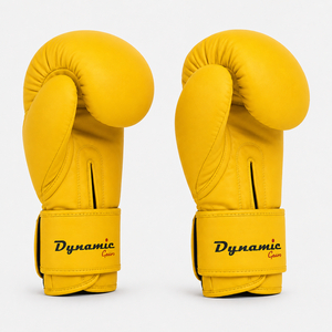 Boxing gloves designed with thick <b>foam</b> <b>padding</b> for impact protection suitable for gym training fitness sessions and martial art - Product Image 3