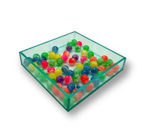 Bandeja de Servicio Rectangular de Acrílico con Efecto Mármol Personalizada por el Fabricante - Product Image 5