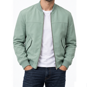 Blouson Bomber Premium en Gros : Fabricant OEM/ODM avec Ceinture Côtelée et Fermeture Éclair – Idéal pour les Acheteurs, les Revendeurs de Vêtements et les Achats en Gros - Product Image 1