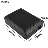 Subwoofer actif 6x9 pouces sous le siège, haut-parleur de basses alimenté, en alliage d'aluminium, pour système audio de voiture, OEM ODM Factory