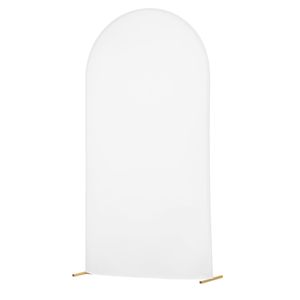Supporto per fondale ad arco in metallo dorato 7.2 x 4 piedi, struttura stabile, facile da montare, forma quadrata, per copertura matrimoni, 1 pezzo - Product Image 1