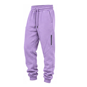 Pantalon de survêtement décontracté en polaire pour homme, doux et chaud, personnalisation de marque, vente en gros, OEM, ODM, fabricant d'habillement sur mesure - Product Image 1