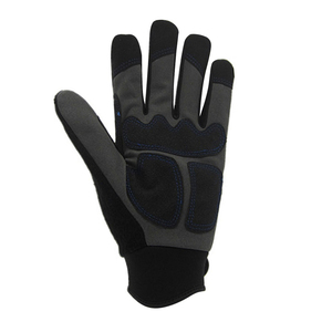 Gants de mécanicien unisexes en cuir, coupe-vent, respirants, à doigts entiers, prix abordable, pour la sécurité au travail - Product Image 3
