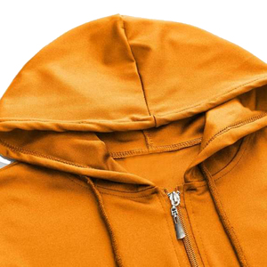 Casual solid hooded tracksuit for women Casual 2 Piece Tracksuits Long Sleeve Sweatshirt and Pants Set - Product Image 3