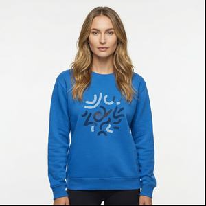 Sweat-shirt d'hiver en polaire de haute qualité, couleur tendance, patchwork au niveau du col, streetwear de luxe pour homme, col rond, polyester/coton, surdimensionné - Product Image 1