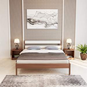Cama King-Size Moderna Roverb con Plataforma, Diseño de Madera Sólida - Product Image 6