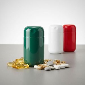 Flacon rond en PET de 120 ml pour pilules, flacon d'emballage pour soins de santé des enfants, pour comprimés de calcium, capsules de gel d'huile de poisson, usine du Vietnam, ODM OEM - Product Image 4