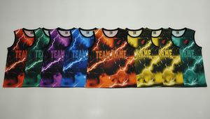 Maillot de basket-ball haut de gamme en tissu mesh léger, séchage rapide, sans manches, uniforme sportif, tenue d'équipe personnalisée, fournisseur OEM - Product Image 4