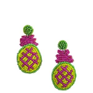 Belle broderie perlée à la main de luxe à la mode cocotier boucle d'oreille mignon élégant fantaisie dernier haut par Hiba Enterprises - Product Image 5