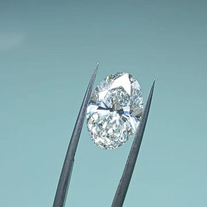 Loose <b>Diamonds</b> 1 Carat VS1 D White Oval Cut Lab Grown <b>Diamonds</b> for <b>Diamond</b> <b>Ring</b> Making Lab Stones Jewelry - Product Image 1
