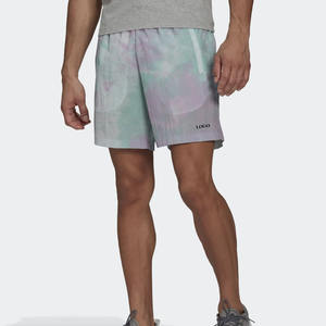 Shorts d'été pour hommes de haute qualité, conçus pour un confort quotidien avec effet dégradé, possibilité de personnalisation du logo, prix avantageux. - Product Image 5