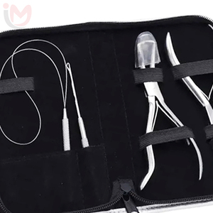 IMANS ENTERPRISES Kit de Pinzas de Acero Inoxidable para Extensiones de Cabello, Juego de Herramientas para Instalar y Retirar Anillas Micro - Product Image 4