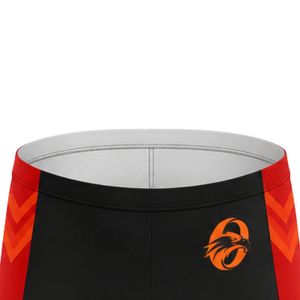 Black Red Cycling Shorts for Men Padded Bike Shorts Athletic Performance Cycling Wear Lightweight Breathable <b>Road</b> Bike Riding - Product Image 4