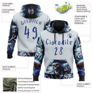 Sudadera con Capucha Deportiva para Hombre, Diseño Personalizable con Patrón de Papel Rasgado 3D en Negro y Verde, Peso Medio, Transpirable, 100% Poliéster - Product Image 5