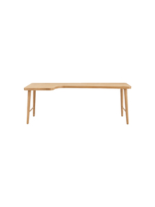 Bureau d'ordinateur en bois moderne, design simple, durable, pour le salon ou la chambre, idéal pour l'étude, mobilier écologique - Product Image 1