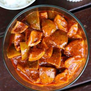 Cornichons au citron vert (Nimbu Achar) - 100% naturel, recette traditionnelle, 1 kg, prêts à consommer - Product Image 3