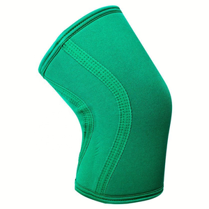 Genouillères de sport professionnelles personnalisées avec logo, en néoprène épais antidérapant, avec fermeture à cordon, pour la musculation et la gym - Product Image 2