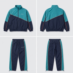 Wholesale Pakistan Windbreaker Tracksuit Set Custom Logo <b>Nylon</b> Jacket <b>Pants</b> Bulk - Product Image 5