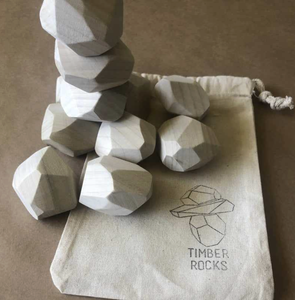 ชุดหินไม้ทูมิอิชิ ทำจากไม้เนื้อแข็งธรรมชาติ สำหรับตกแต่งและจัดวางซ้อนกัน ผลิตในเวียดนาม - Product Image 6