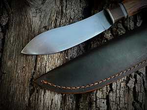Cuchillo utilitario de punta afilada SHARP POINT TRADES, hoja de acero, mango de madera, 0.5 mm de grosor, 6.7 pulgadas de longitud total, 3 años de garantía, calidad DIY - Product Image 5