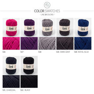 เส้นด้าย lire (70กรัม) - Product Image 6