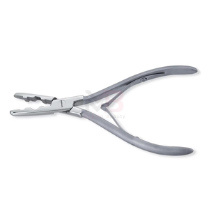 Pinza Profesional de Acero Inoxidable con Logotipo Personalizado para Extensiones de Cabello, Pinza para Aplicación de Tramas, Cierre de Micro Anillas - Product Image 3