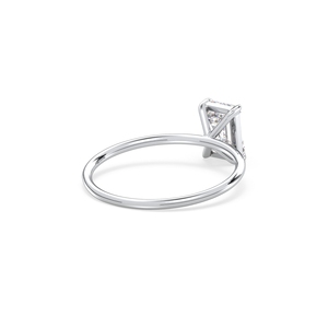 Fabrication de bijoux REYES OEM ODM, bagues de fiançailles solitaires en argent sterling 925 avec moissanite certifiée GRA pour femmes - Product Image 6