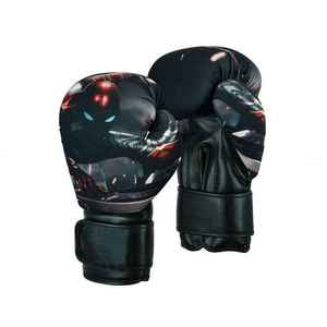 Guantes de Boxeo Transpirables de Piel Sintética con Correa Cómoda y a la Moda, de Alta Calidad al por Mayor, con Logotipo Personalizado, Unisex, OEM, Marca Privada - Product Image 3