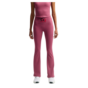 Leggings de yoga évasés taille haute pour femme, élastiques, sans coutures, extensibles dans quatre directions, écologiques, séchage rapide, effet ventre plat et froncé aux fesses - Product Image 3