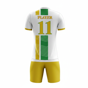 Uniformes de Fútbol Personalizados al por Mayor - Uniformes de Fútbol Profesionales con Logotipo del Equipo, Números, Secado Rápido, 100% Poliéster, Impresión por Sublimación - Product Image 6