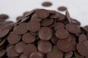 Factory OEM/ODM Wholesale High Quality Bulk Real Dark Pure Chocolate 75% Cocoa Button Bakery Biscuits Cookies HALAL Hot Selling - Product Image 2