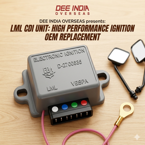 Unidad CDI para Motocicleta LML |   Módulo de Control de Encendido de Alto Rendimiento |   Repuesto OEM - Product Image 2