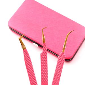 Professional Hand-Tested Individual <b>Eyelash</b> Extension Tweezers Sustainable Steel Strong Grip Lightweight Volume Tip <b>Applicator</b> - Product Image 5