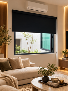 Persianas Enrollables Eléctricas WINHOME RB Super Black Series, Opacas, Negras, Proveedores Mayoristas, Instaladores, Pedidos B2B, Decoración del Hogar - Product Image 1