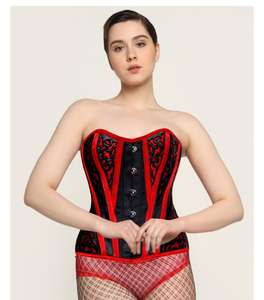 Corsets pour femmes, sexy, gainants, modernes, en cuir, pour grandes tailles, respirants - Product Image 2