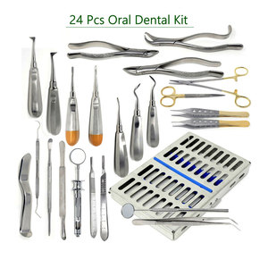 Kit de Cirugía Oral Manual de Acero Inoxidable Reutilizable, Producción Personalizada, Colección de Instrumentos Quirúrgicos Profesionales para Hospitales - Product Image 1