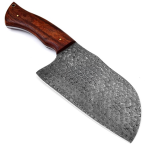 Cuchillos de Cocina de Alto Rendimiento con Hoja de Acero de Varias Capas de Primera Calidad y Mango de Madera Cómodo para Cortar Verduras y Carne - Product Image 4
